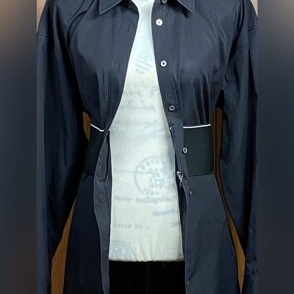 Alexander Wang Logo Waistband Shirt Dress size 8 - Picture 7 of 16